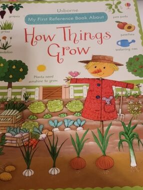 Born How Things Grow Picture Book - Red Jacket, Green Garden